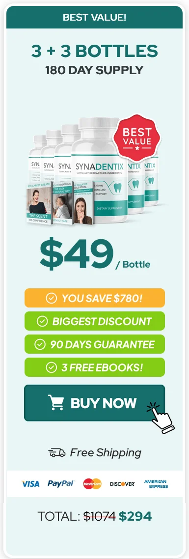 Synadentix 6 bottles